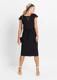Midi-Jerseykleid aus nachhaltiger Viskose mit Elasthan, bonprix