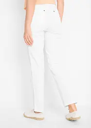 Straight Jeans, Mid Waist, Rippbund, bonprix