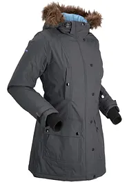 Funktions-Outdoor-Longjacke mit Kapuze, wasserdicht, bonprix