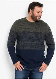 Pullover mit Komfortschnitt und Baumwolle, bonprix
