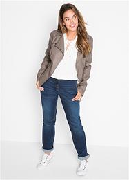 Boyfriend Stretch-Jeans mit Bequembund, bpc bonprix collection