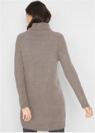 Long-Pullover mit Rollkragen, bpc bonprix collection