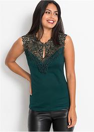 Shirt mit Spitze, BODYFLIRT