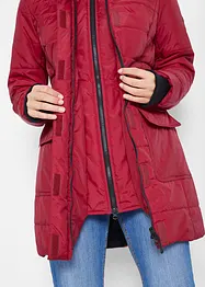 wasserabweisende Funktions-Longjacke in 2-in-1-Optik, gesteppt, bonprix