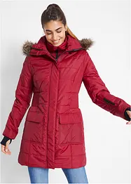 wasserabweisende Funktions-Longjacke in 2-in-1-Optik, gesteppt, bonprix
