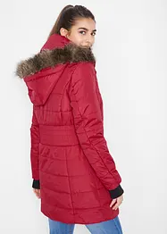 wasserabweisende Funktions-Longjacke in 2-in-1-Optik, gesteppt, bonprix