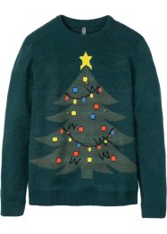 Pullover mit Weihnachtsmotiv und Glöckchen, RAINBOW