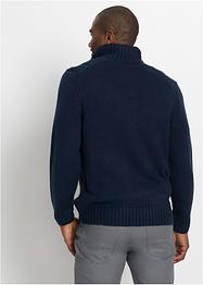 Pullover mit Zopfmuster, John Baner JEANSWEAR
