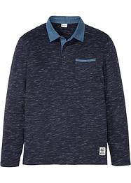Poloshirt, Langarm, John Baner JEANSWEAR