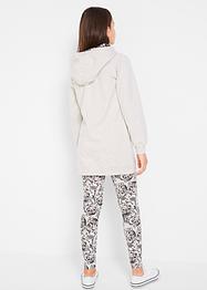 Mädchen Sweatshirt + Leggings mit Bio Baumwolle (2-tlg. Set), bpc bonprix collection