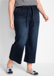7/8-High Waist Ultra-Soft-Jeans mit Bequembund, Loose-Fit, bpc bonprix collection
