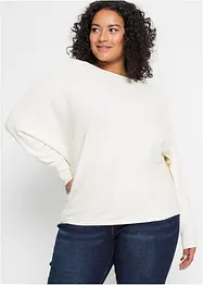 Oversize-Ripp-Pullover, bonprix