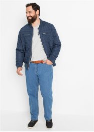 Regular Fit Stretch-Jeans, Straight mit recyceltem Polyester (2er Pack), John Baner JEANSWEAR