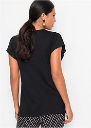 Shirt mit Spitzen-Ausschnitt, BODYFLIRT