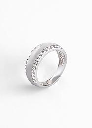 Ring veredelt mit Kristallsteinen, bpc bonprix collection