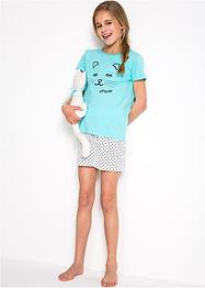 Mädchen Shorty (2-tlg. Set) Bio-Baumwolle, bpc bonprix collection