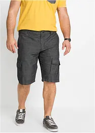 Loose Fit Cargo-Bermuda aus reiner Baumwolle, bonprix
