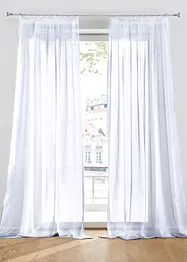Gardine aus feiner Batist Struktur (1er Pack), bonprix