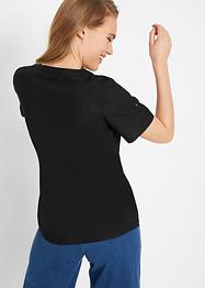 Viskose-Bluse, kurzarm, bpc bonprix collection