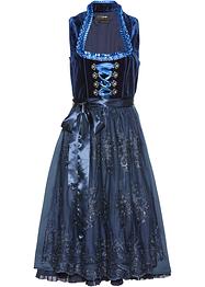 Dirndl mit Samt und Stickerei (2-tlg.Set), bpc selection premium