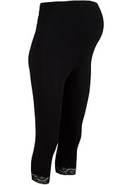 Umstands-Leggings aus Bio-Baumwolle mit Spitze, bpc bonprix collection