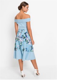 Carmen-Kleid mit Print, BODYFLIRT boutique