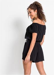 Jumpsuit gecrincelt mit Stickerei, RAINBOW