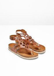 Bequeme Sandale aus Leder, bpc selection