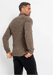 Troyer-Pullover mit Wolle, bonprix