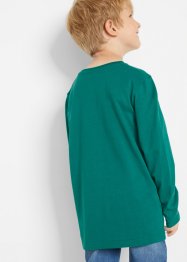 Jungen Langarmshirt aus Bio Baumwolle (2er Pack), bpc bonprix collection