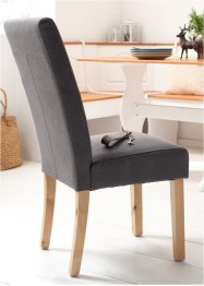 Stuhl mit hoher Lehne, 2er-Set, bpc living bonprix collection