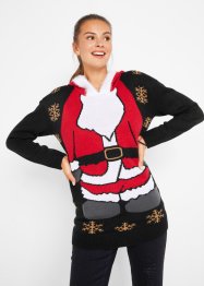 Weihnachtspullover mit Kapuze, bpc bonprix collection