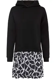 Sweatkleid in 2-in-1 Optik, bonprix