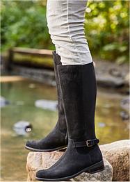 Weitschaftstiefel aus Leder, bpc selection
