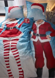 Wendebettwäsche mit Weihnachtsmann und -Frau, bpc living bonprix collection