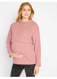 Umstands-Sweatshirt / Still-Sweatshirt mit Spitze, bpc bonprix collection