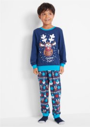 Jungen Pyjama mit Wintermotiv (2-tlg.), bpc bonprix collection