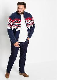 Norweger-Strickjacke mit Fleecefutter, John Baner JEANSWEAR