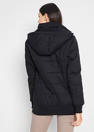 Outdoorjacke mit Lederimitat-Details, bonprix