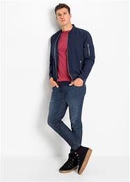 Slim Fit Stretch-Schlupfjeans, Straight, RAINBOW