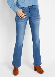 Bootcut Jeans Mid Waist, Stretch, bonprix