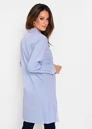 Hemdblusenkleid aus reiner Baumwolle, bonprix