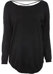 Pullover mit V-Ausschnitt hinten, bonprix