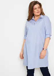 Hemdblusenkleid aus reiner Baumwolle, bonprix