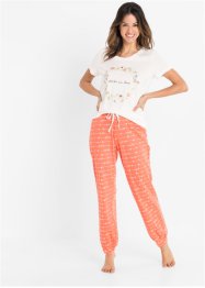 Pyjama nachhaltiger Baumwolle, bpc bonprix collection