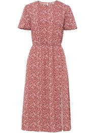 Kleid mit Blümchen und Schlitz aus nachhaltiger Viskose, RAINBOW