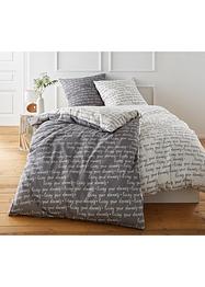 Wendebettwäsche mit Statement, bpc living bonprix collection