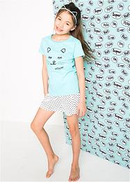 Mädchen Shorty (2-tlg. Set) Bio-Baumwolle, bpc bonprix collection