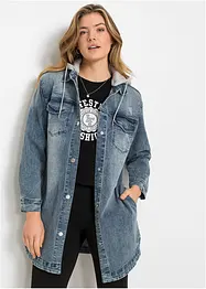 Jeansjacke mit Kapuze, bonprix