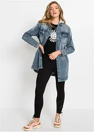 Jeansjacke mit Kapuze, bonprix